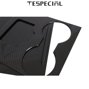 TESPECIAL MODEL 3 Y Real CARBON FIBER CENTER CONSOLE Cover