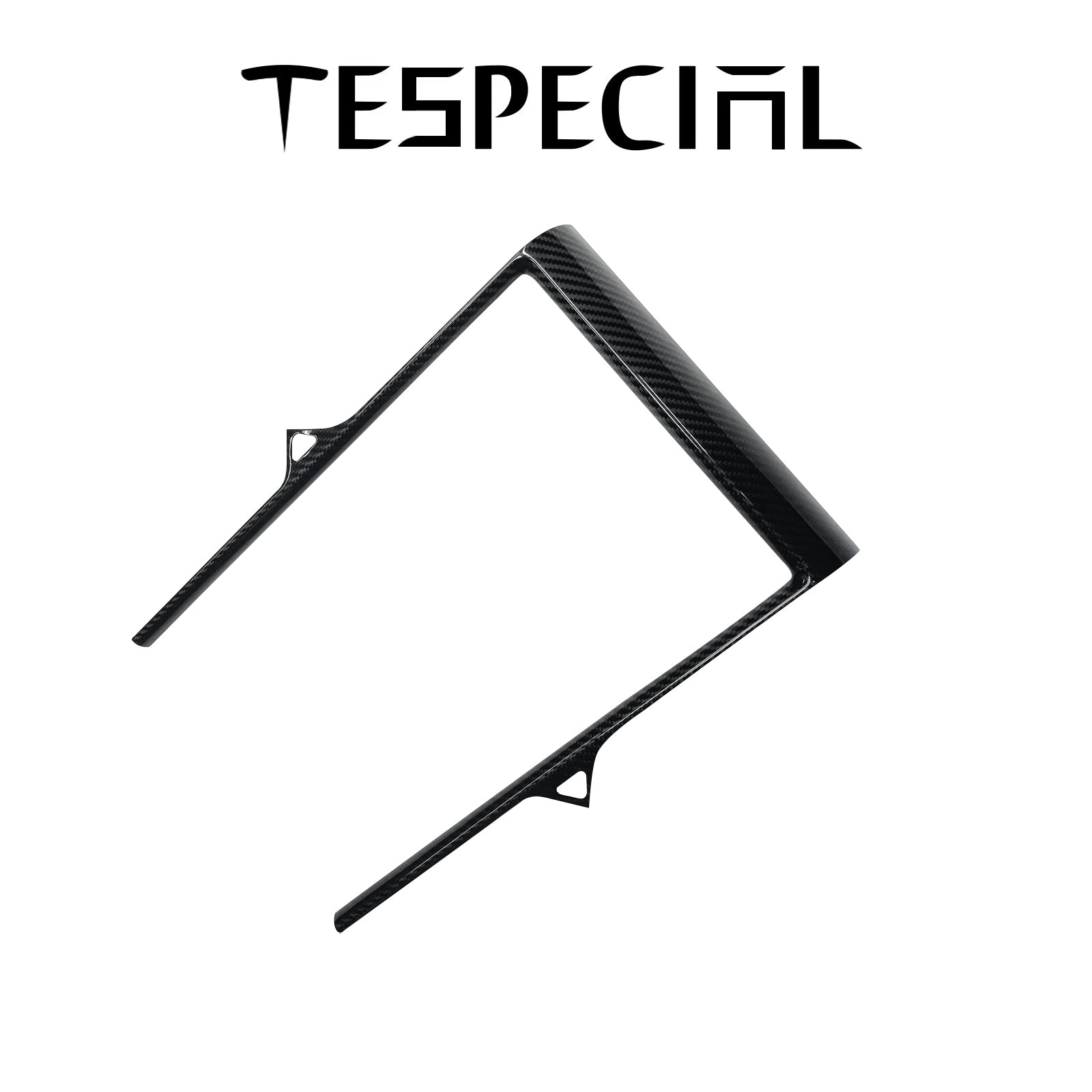 TESPECIAL Model X Carbon Fiber Touch Screen Trim Panel